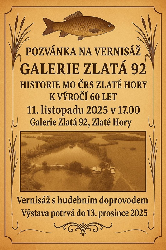 Pozvánka na výstavu.